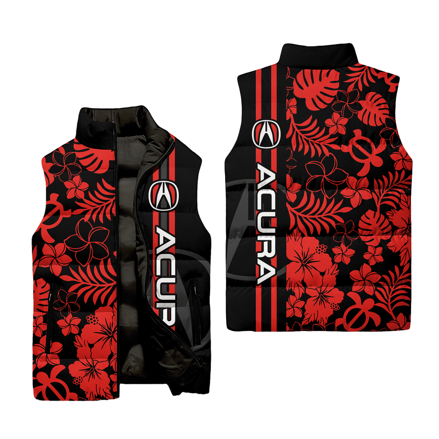 Unknown Sleeveless Puffer Jacket