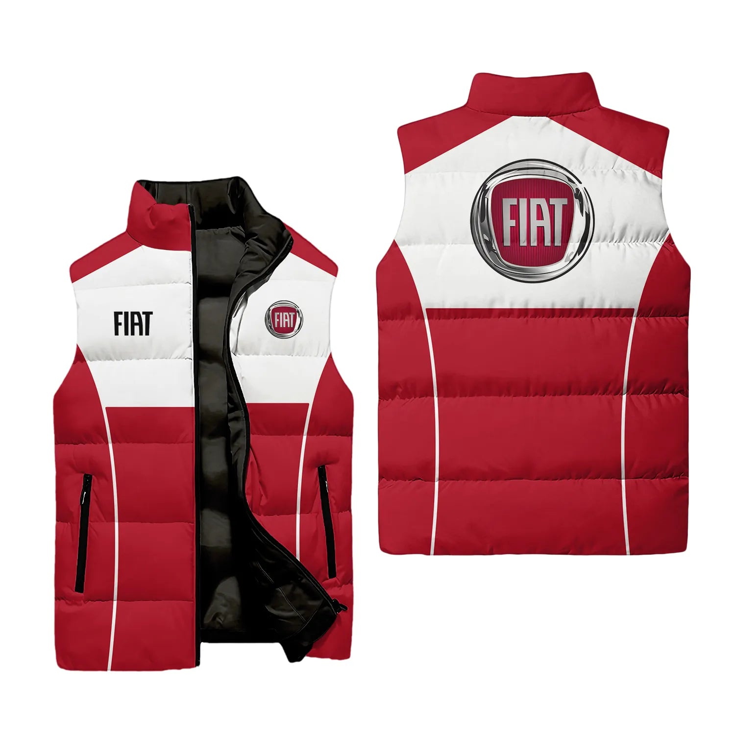 Fiat Sleeveless Puffer Jacket