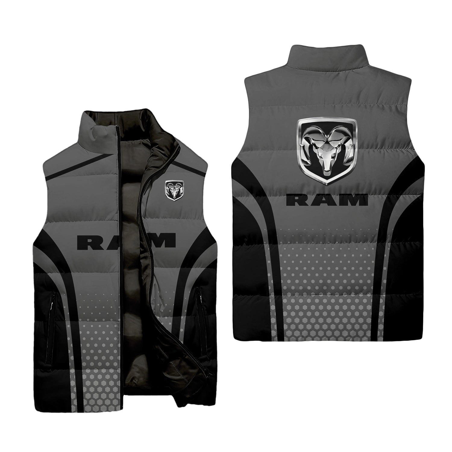 Unknown Sleeveless Puffer Jacket