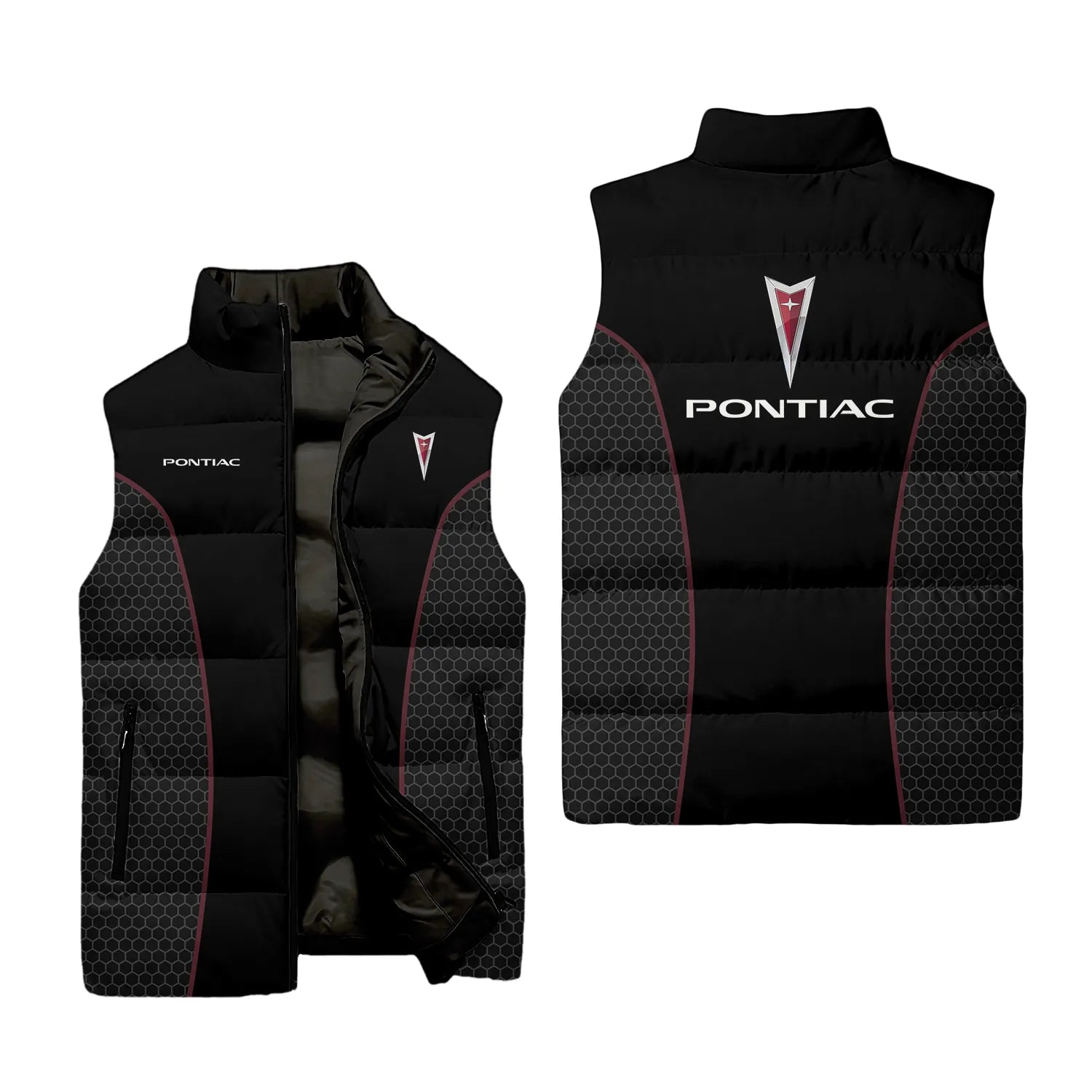 Pontiac Sleeveless Puffer Jacket