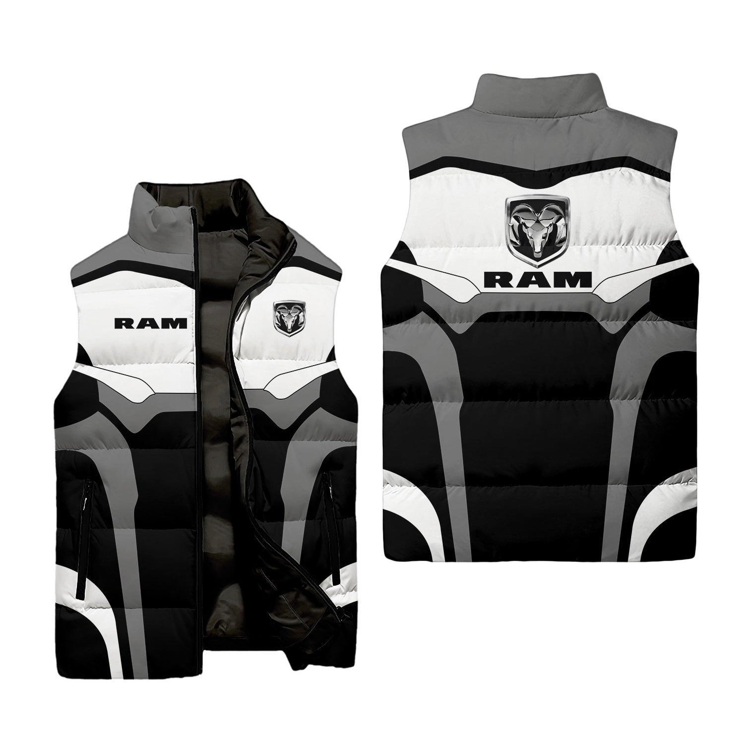Unknown Sleeveless Puffer Jacket