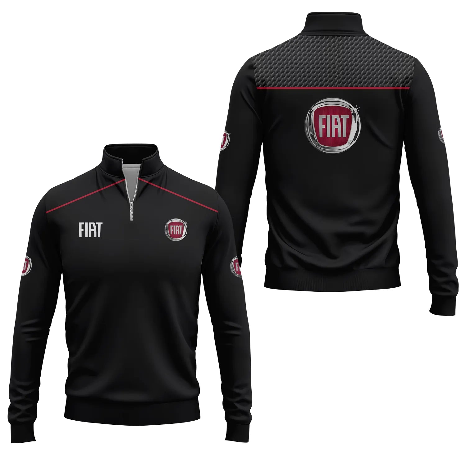 Fiat Quarter-zip Pullover