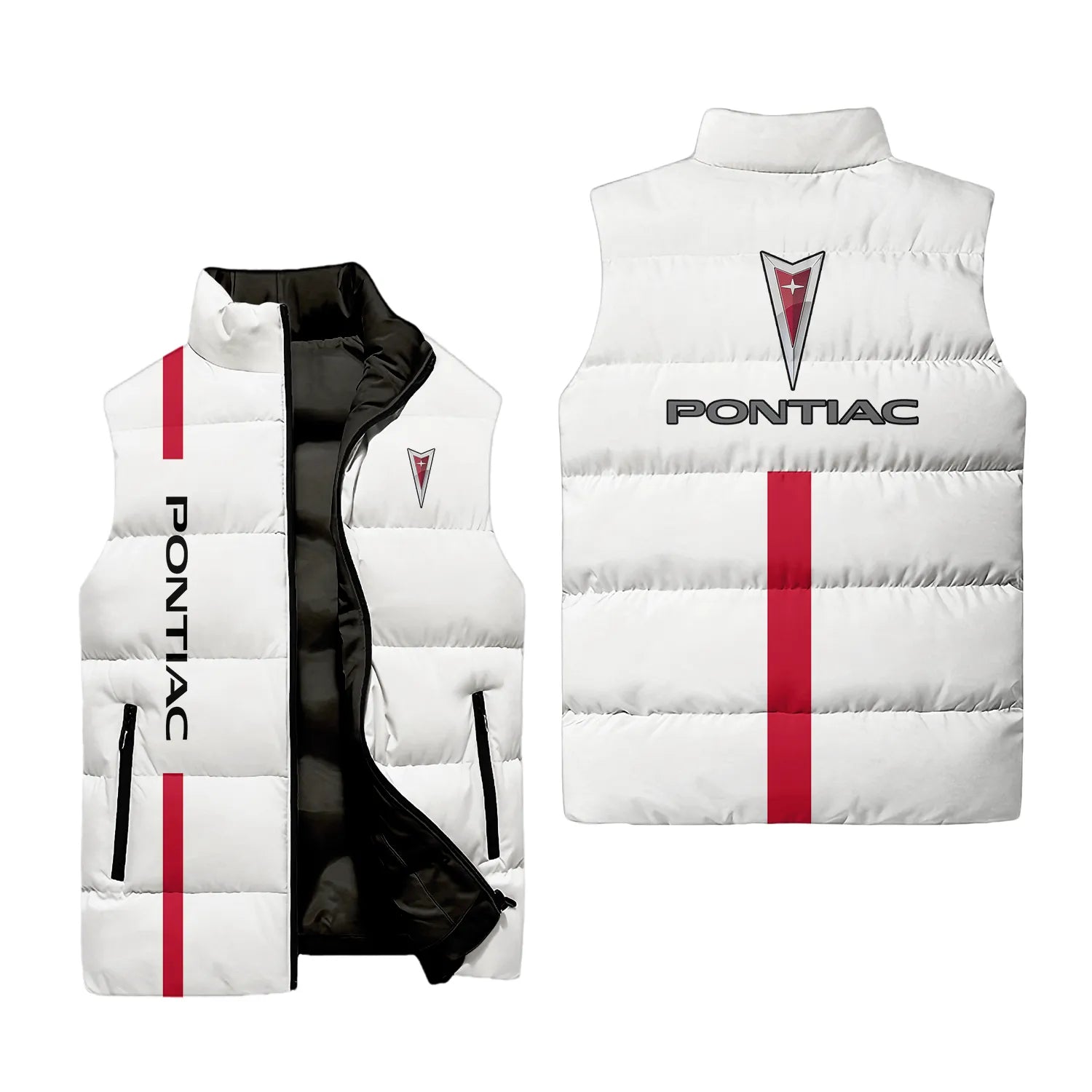 Pontiac Sleeveless Puffer Jacket
