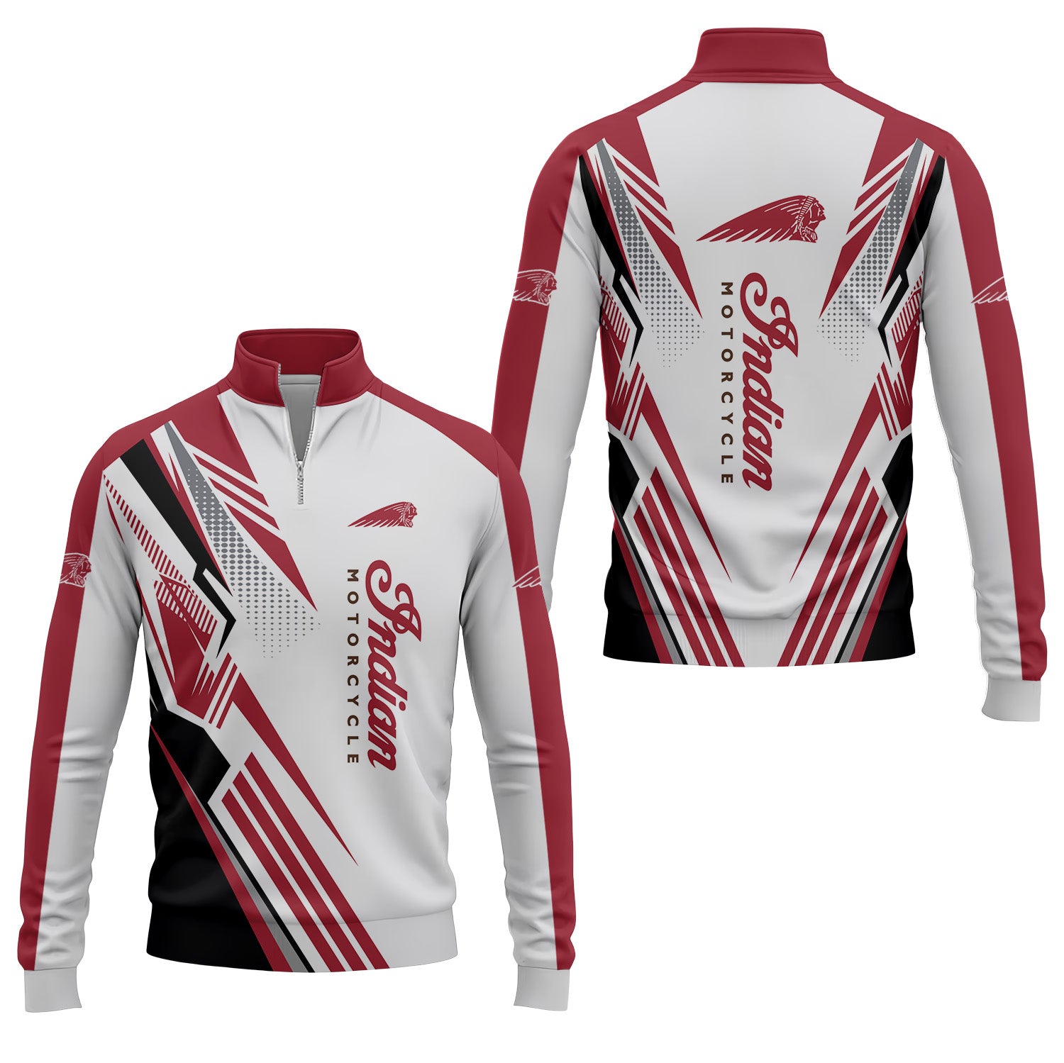 Indian Motorcycles Quarter-zip Pullover USPL2654