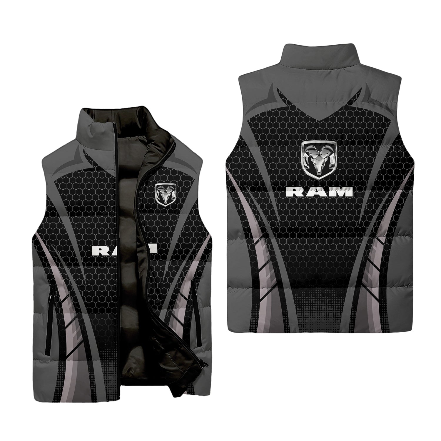Unknown Sleeveless Puffer Jacket