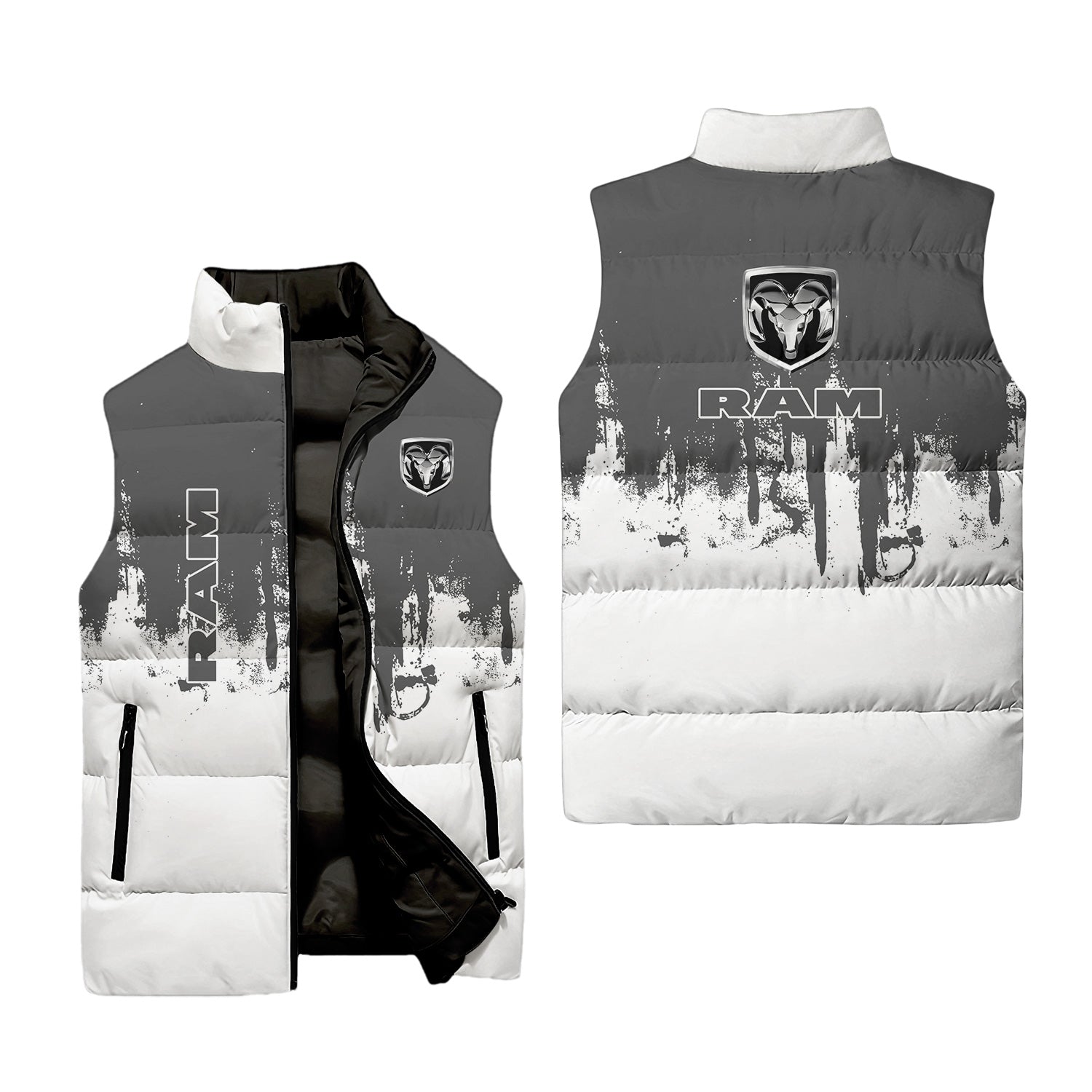 Unknown Sleeveless Puffer Jacket