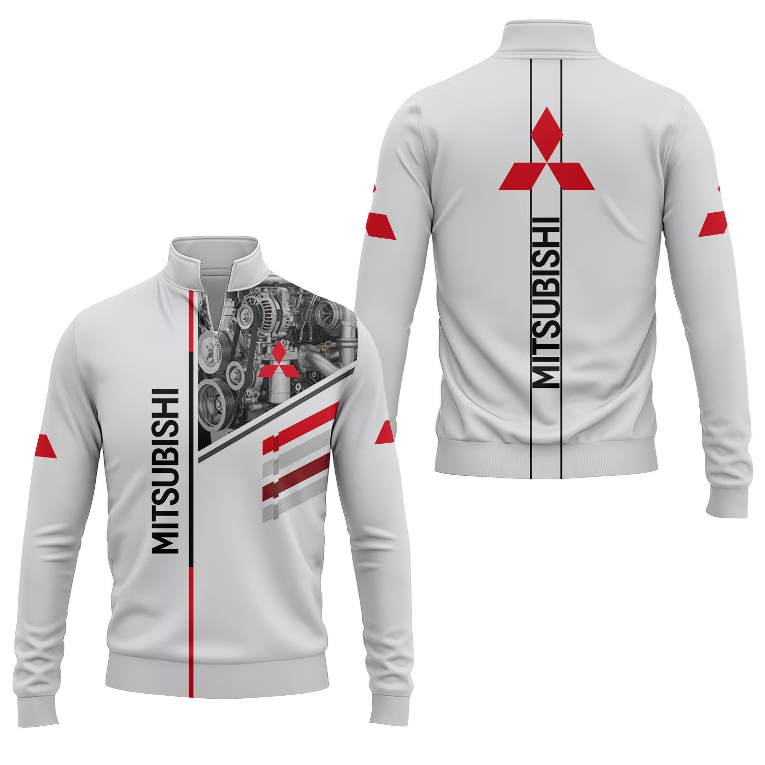 Mitsubishi Quarter-zip Pullover USPL2411
