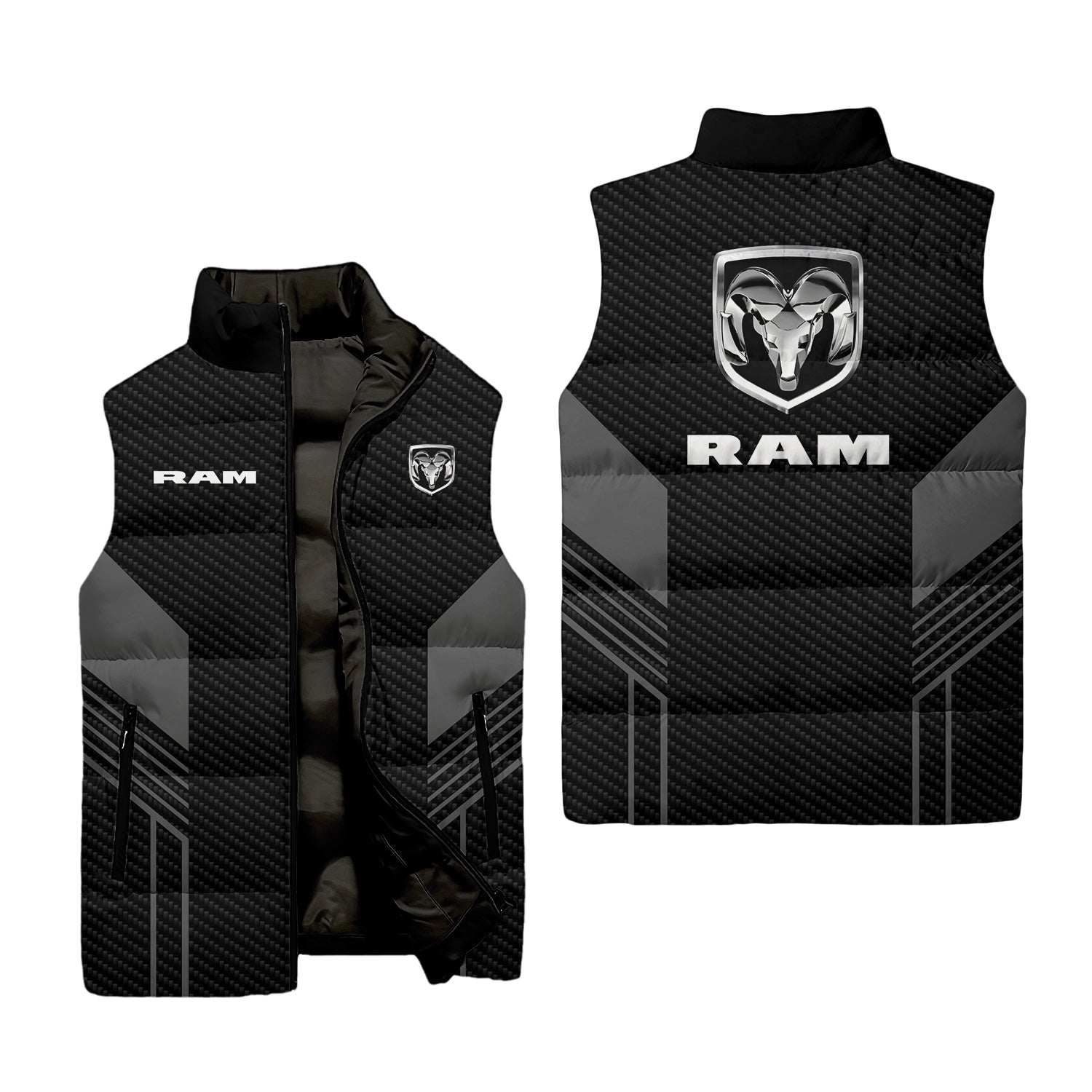 Unknown Sleeveless Puffer Jacket