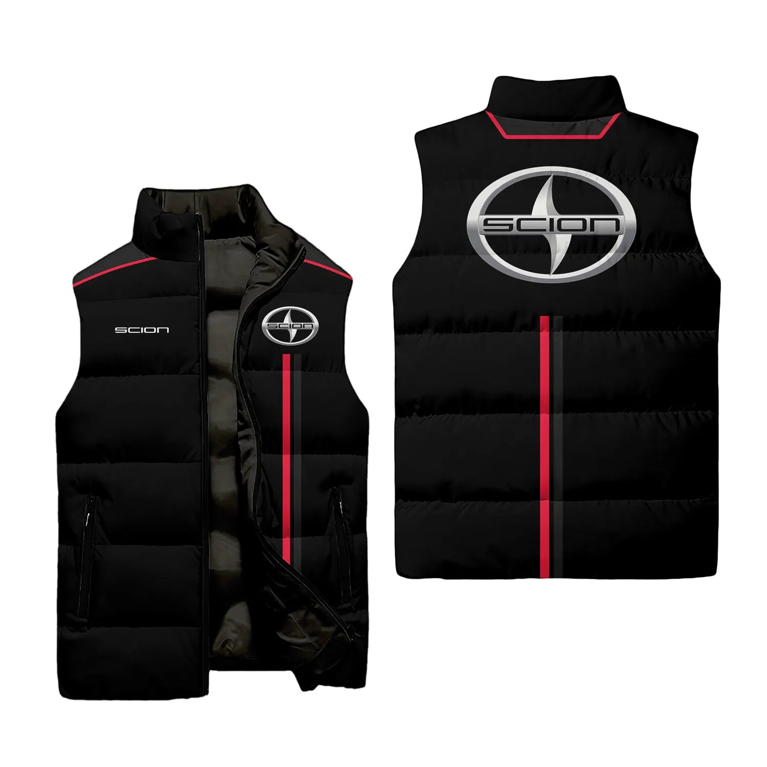 Scion Sleeveless Puffer Jacket