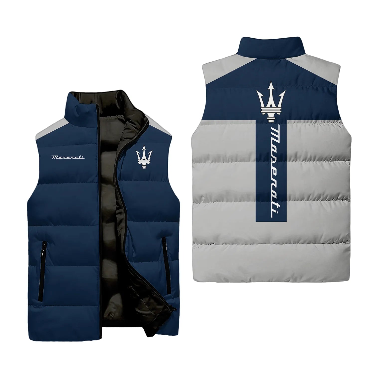Maserati Sleeveless Puffer Jacket