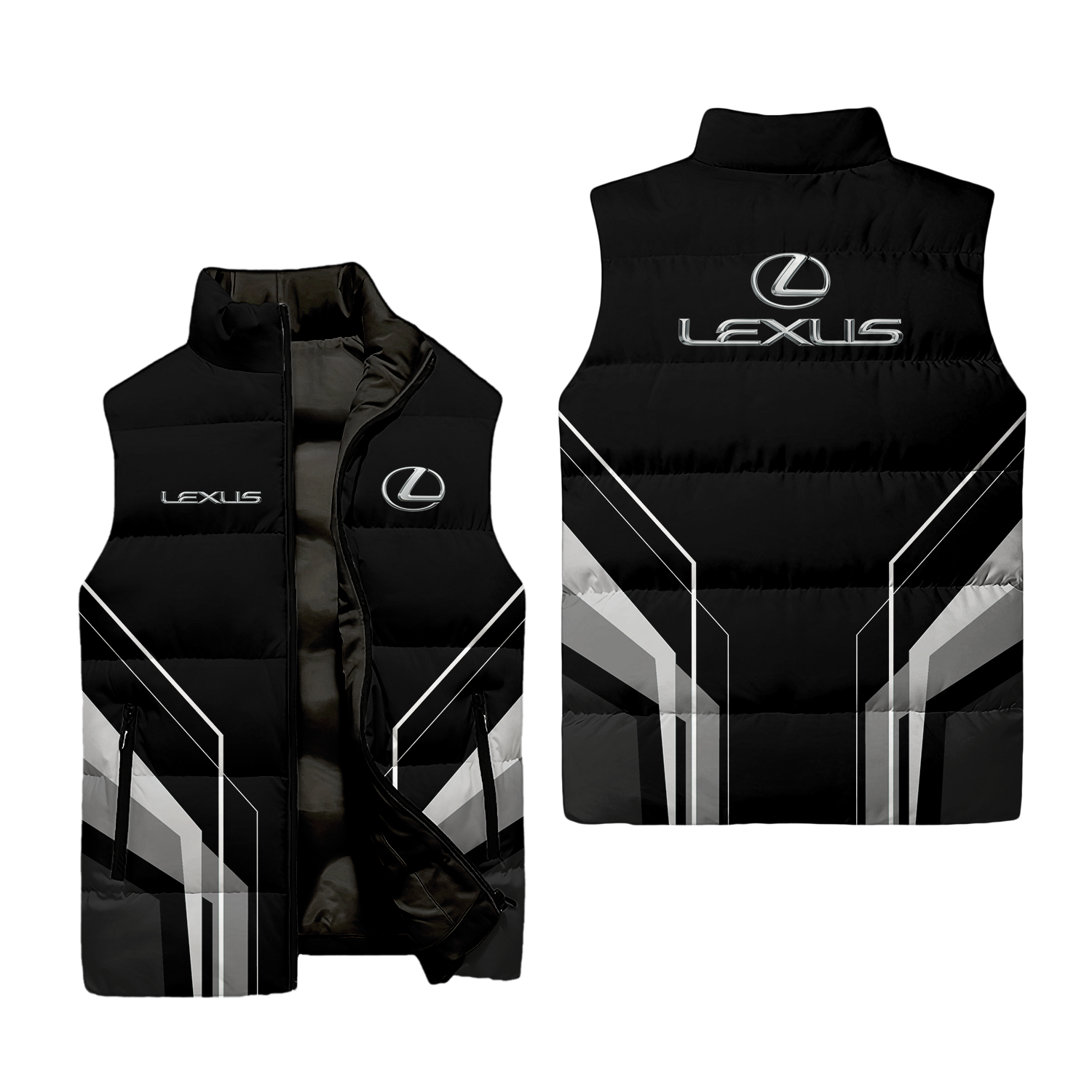 Unknown Sleeveless Puffer Jacket