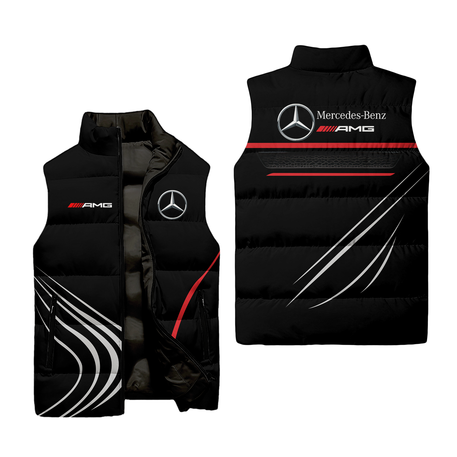 Unknown Sleeveless Puffer Jacket