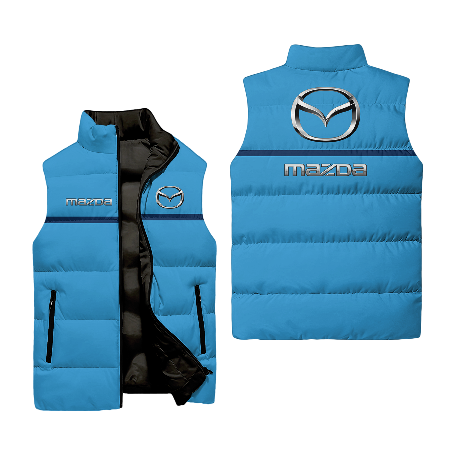Unknown Sleeveless Puffer Jacket
