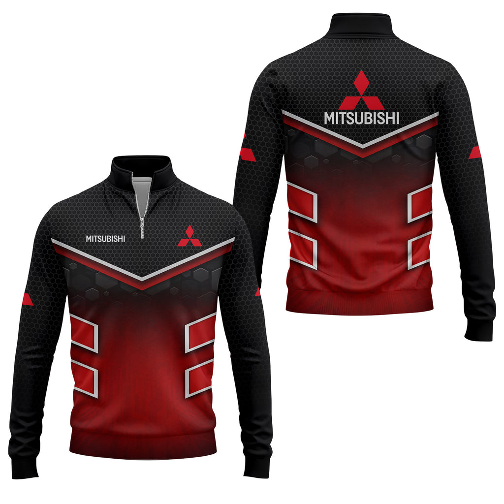 Mitsubishi Quarter-zip Pullover USPL2408