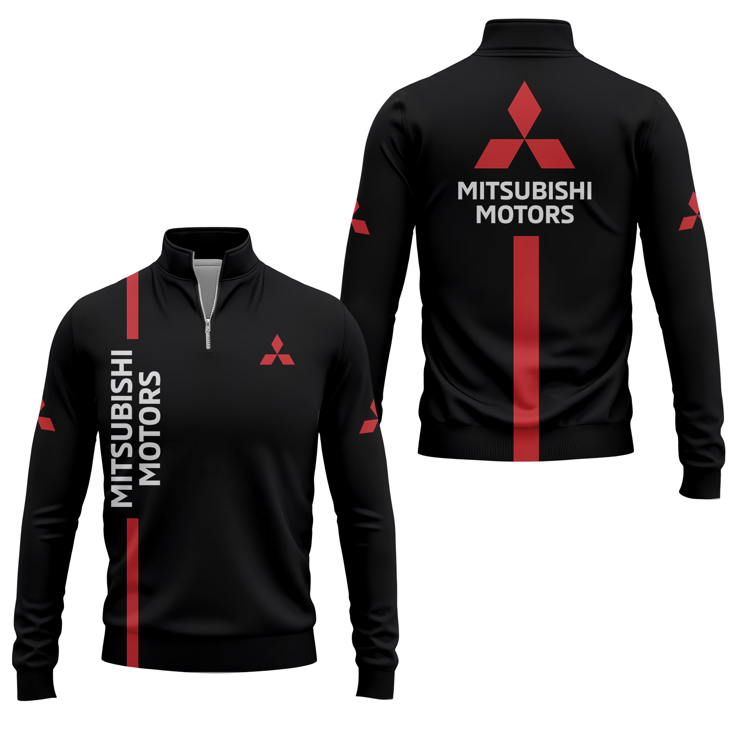 Mitsubishi Quarter-zip Pullover USPL2372
