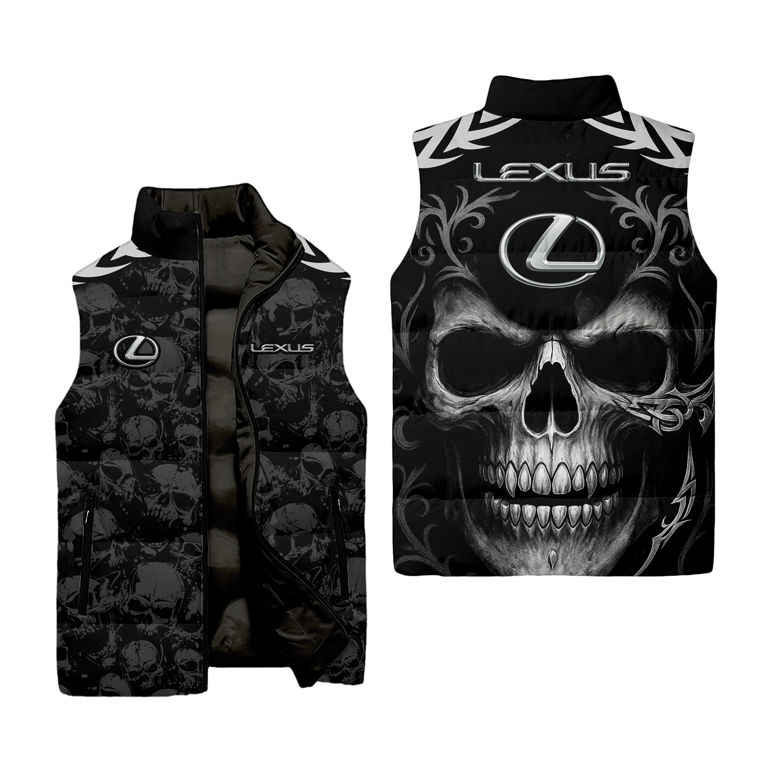 Unknown Sleeveless Puffer Jacket