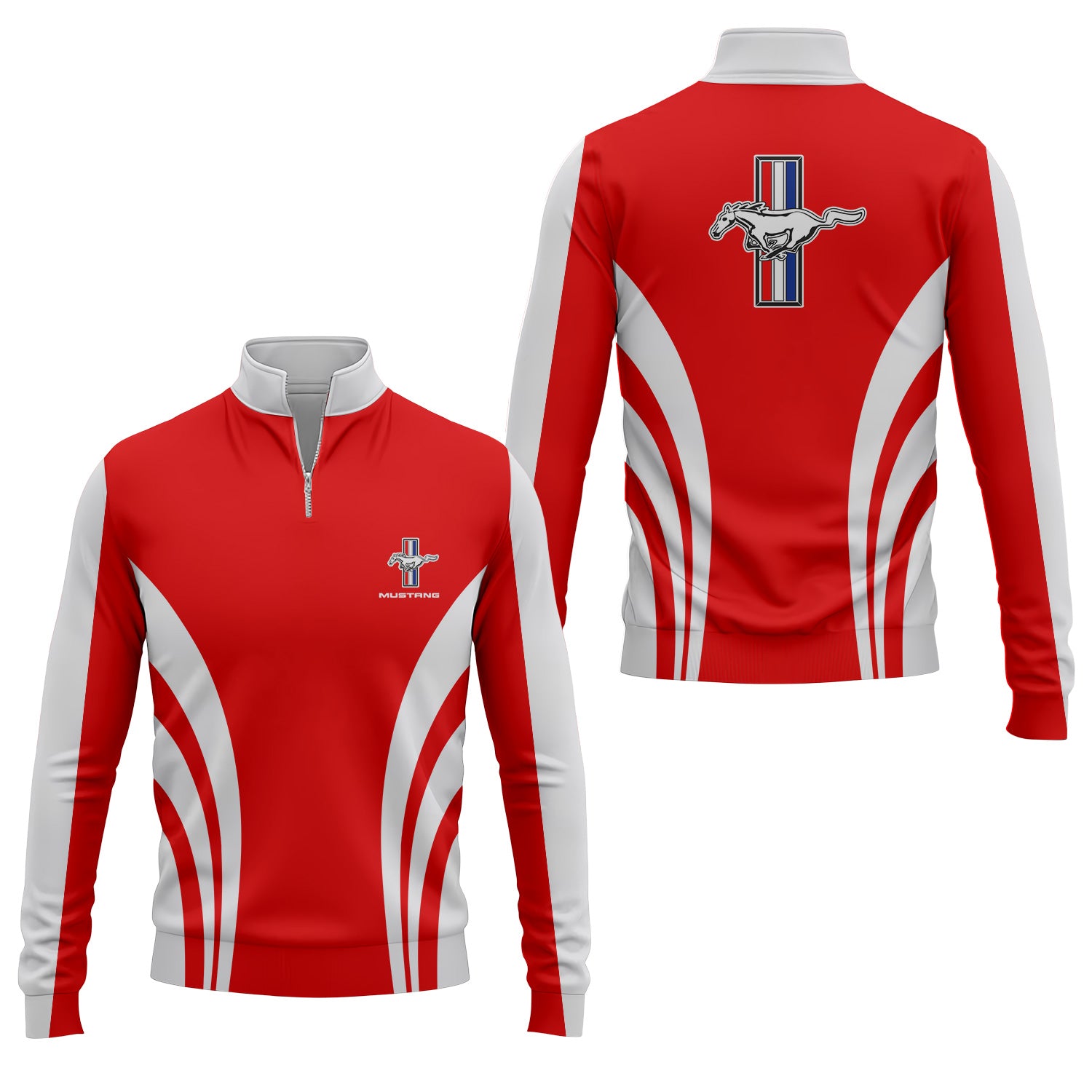 Ford Mustang Quarter-zip Pullover USPL2714