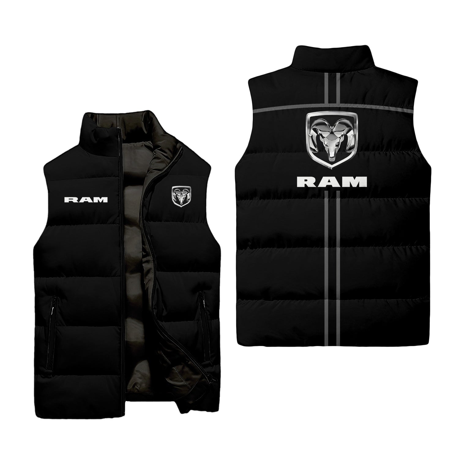 Unknown Sleeveless Puffer Jacket