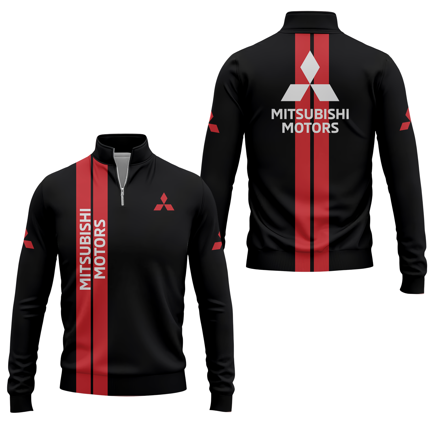 Mitsubishi Quarter-zip Pullover USPL2367