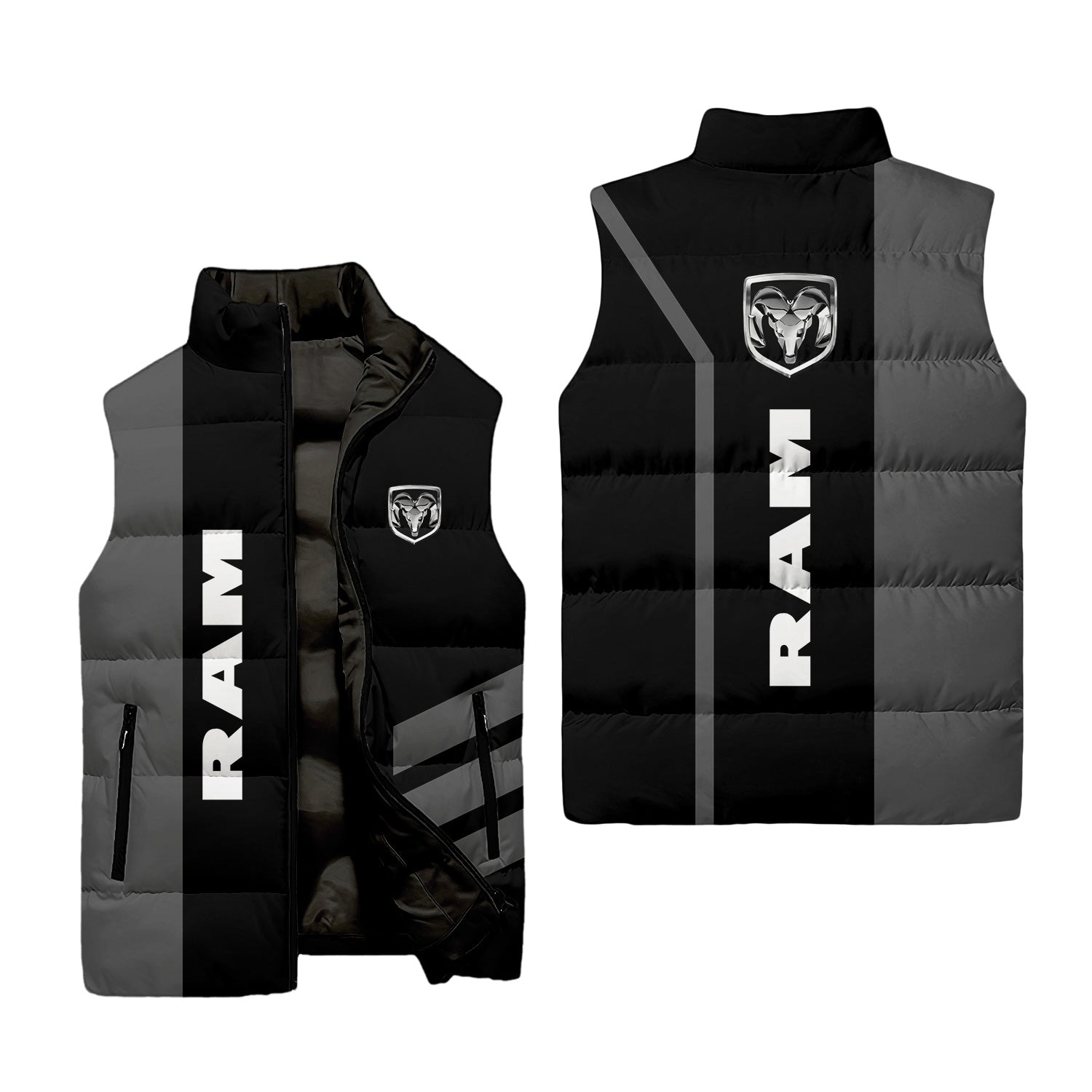 Unknown Sleeveless Puffer Jacket