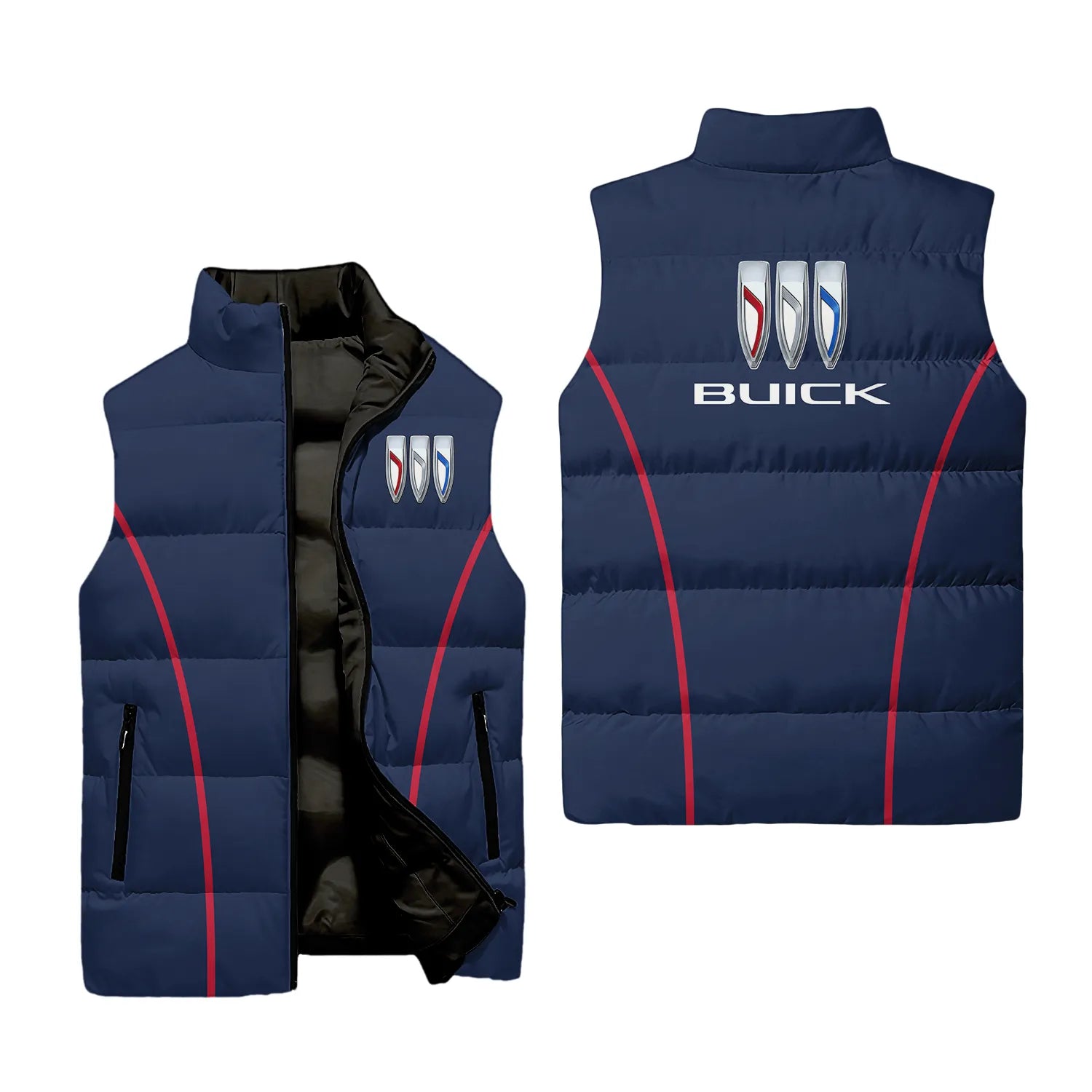 Buick Sleeveless Puffer Jacket