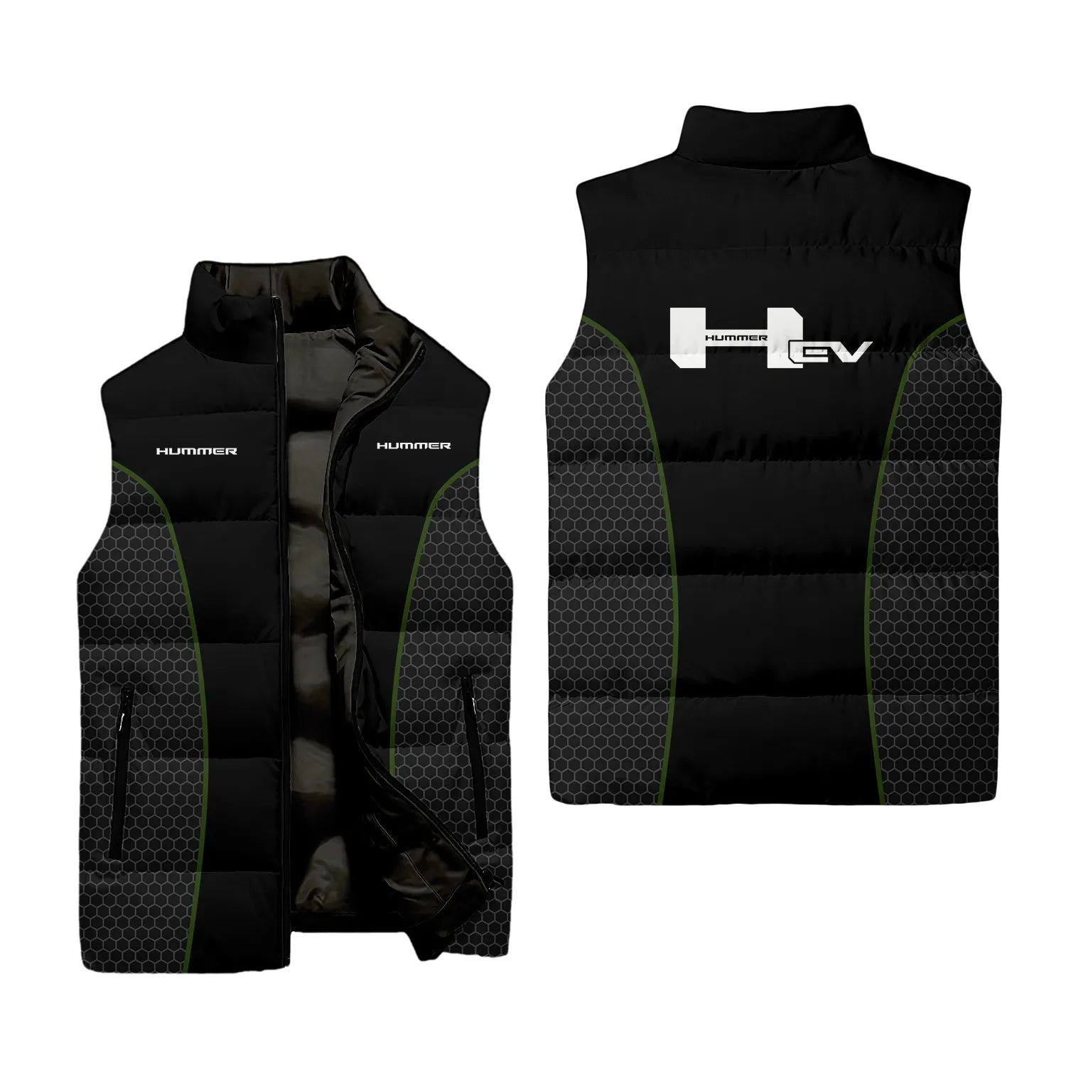 Hummer Sleeveless Puffer Jacket