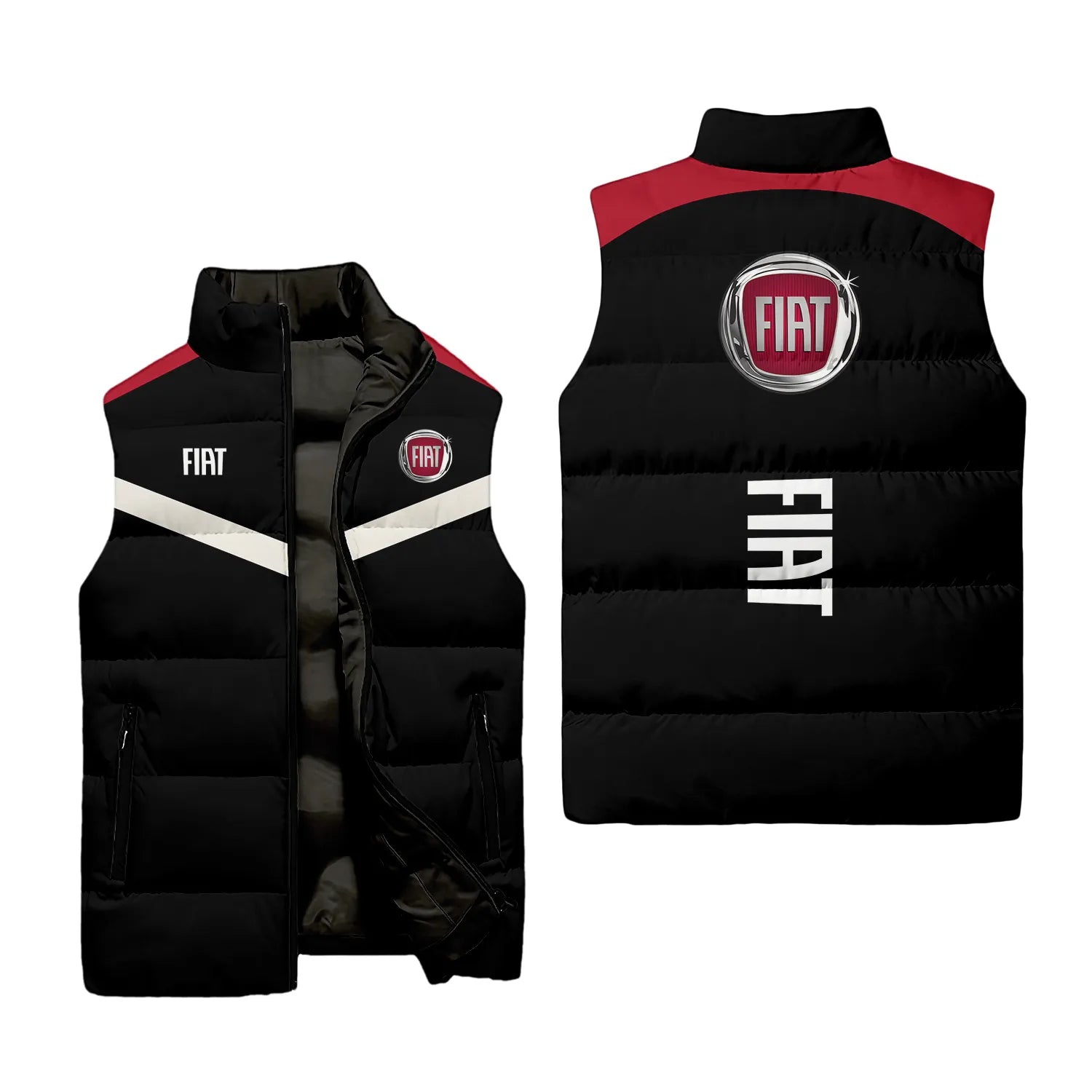 Fiat Sleeveless Puffer Jacket
