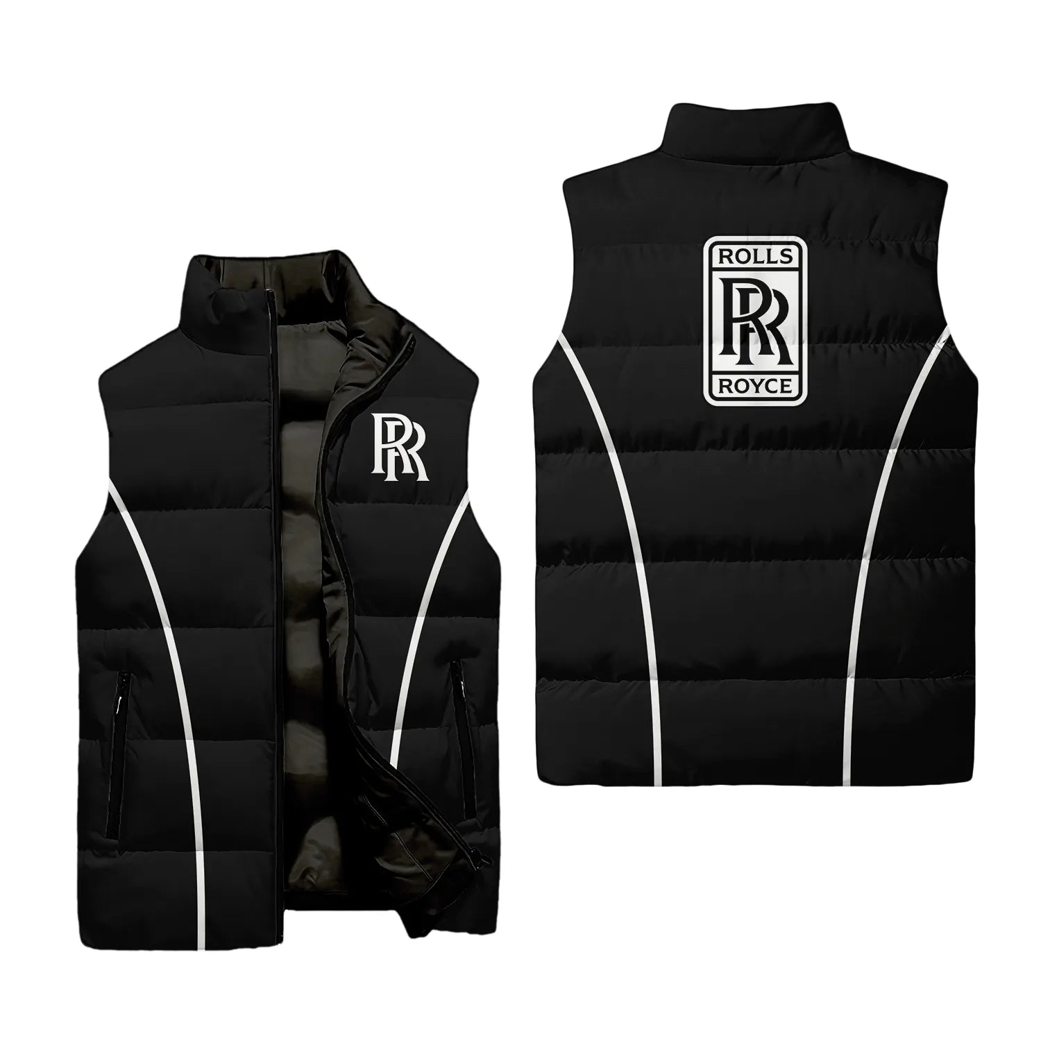 Rolls-Royce Sleeveless Puffer Jacket