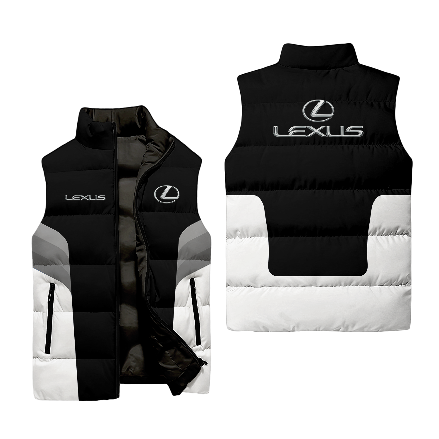 Unknown Sleeveless Puffer Jacket