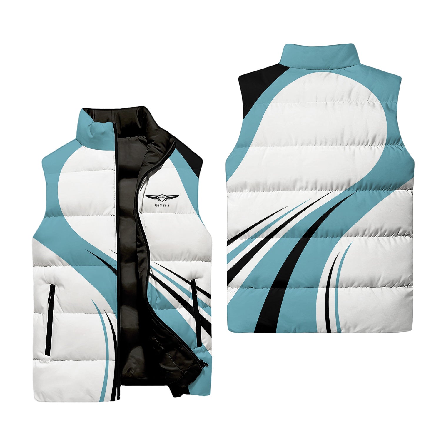 Unknown Sleeveless Puffer Jacket