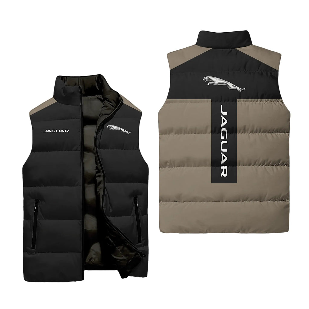 Jaguar Sleeveless Puffer Jacket