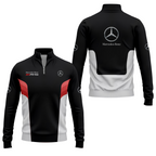 Mercedes Apparels MERC006 - Quarter-zip Pullover