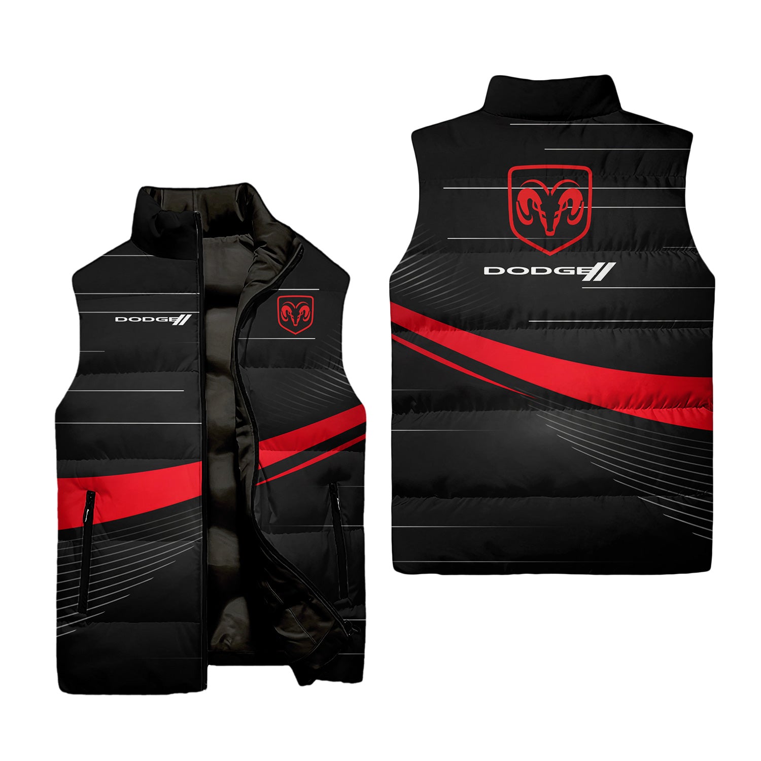 Unknown Sleeveless Puffer Jacket