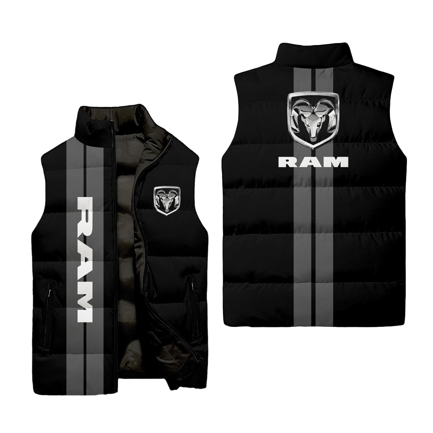 Unknown Sleeveless Puffer Jacket