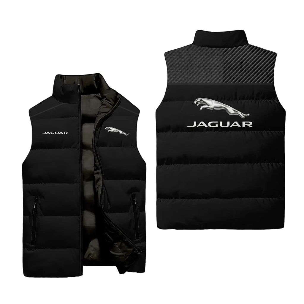 Jaguar Sleeveless Puffer Jacket