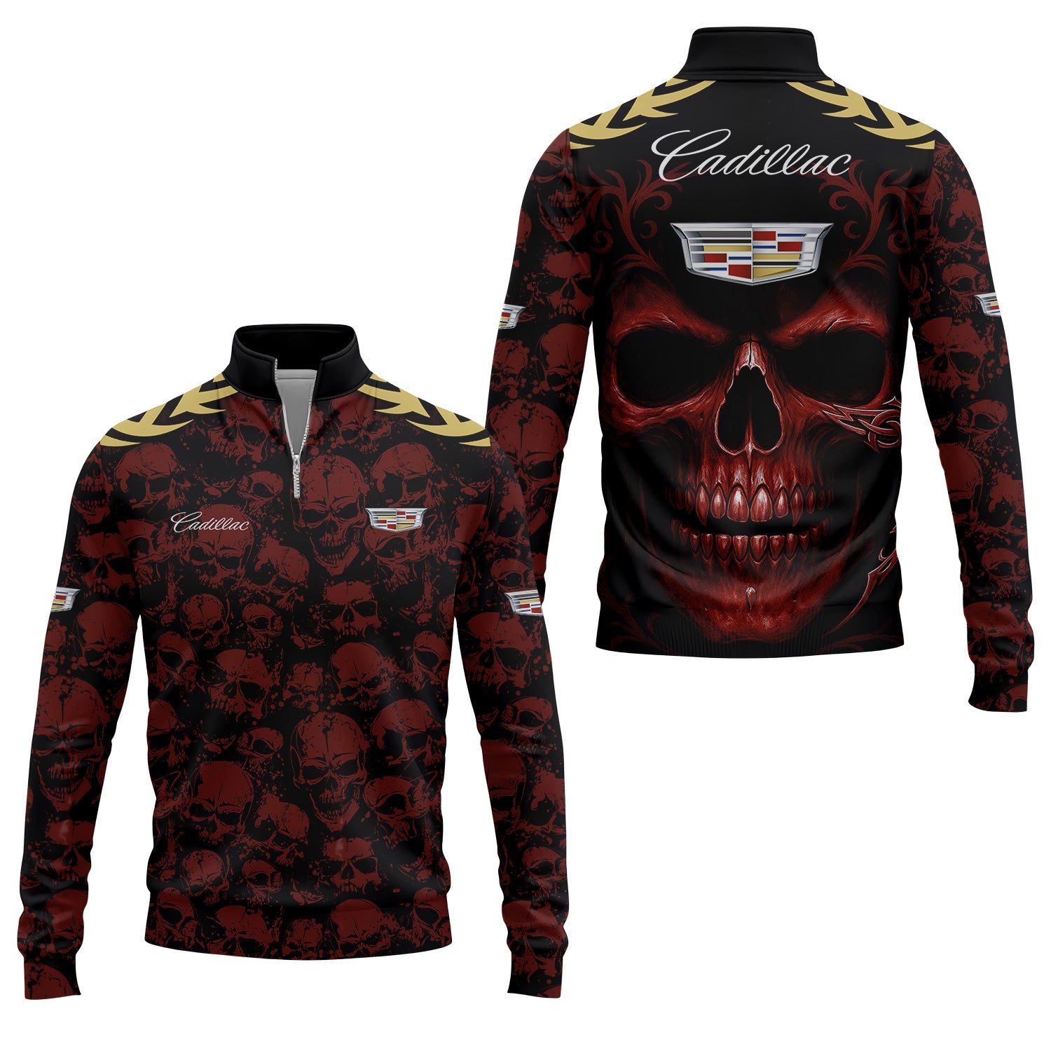 Cadillac Quarter-zip Pullover USPL2795
