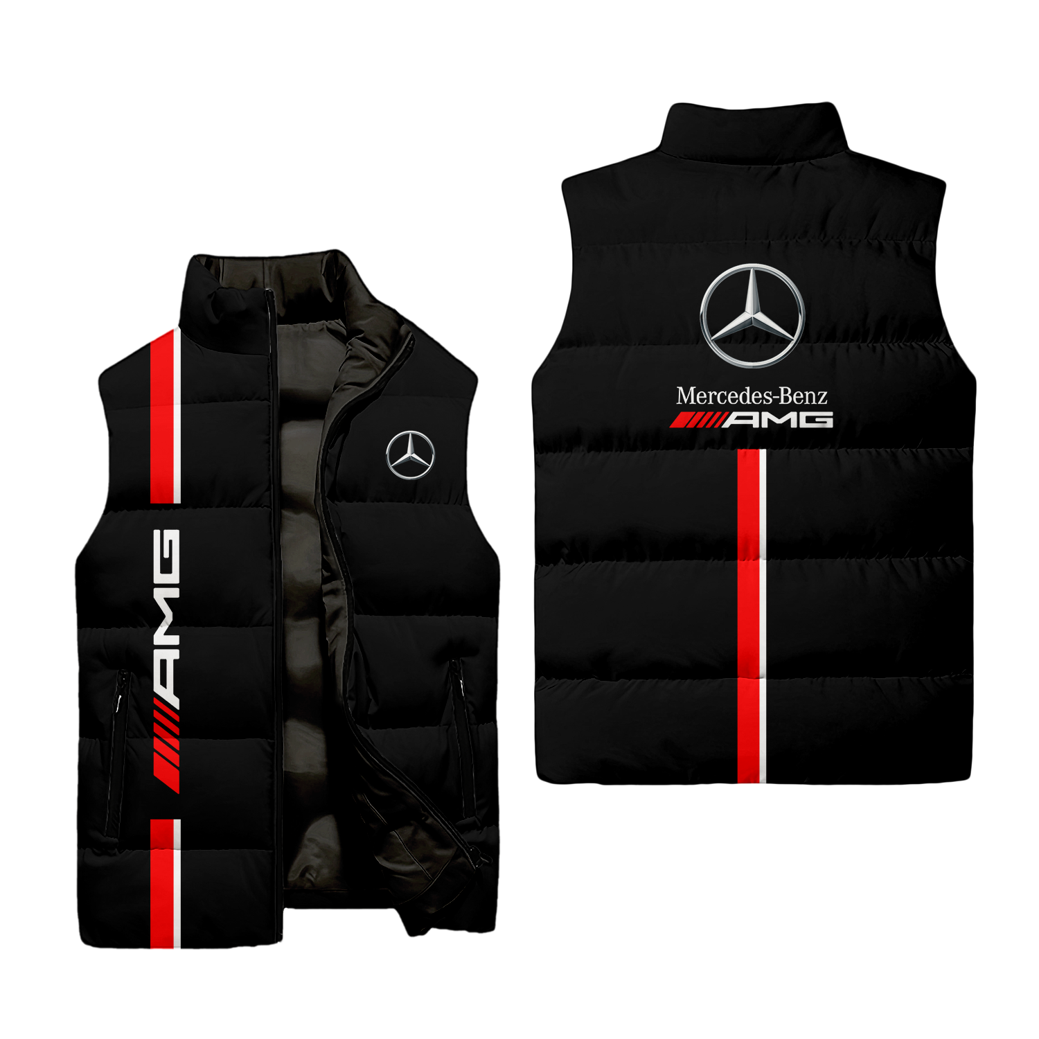 Unknown Sleeveless Puffer Jacket