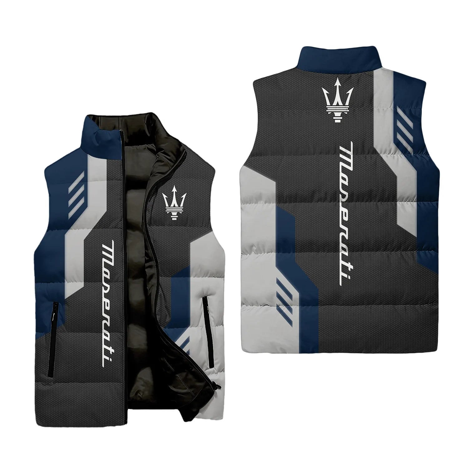 Maserati Sleeveless Puffer Jacket
