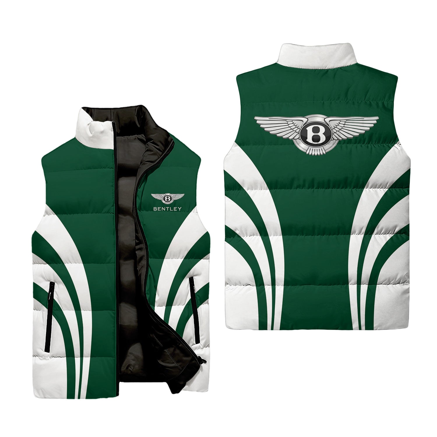 Unknown Sleeveless Puffer Jacket