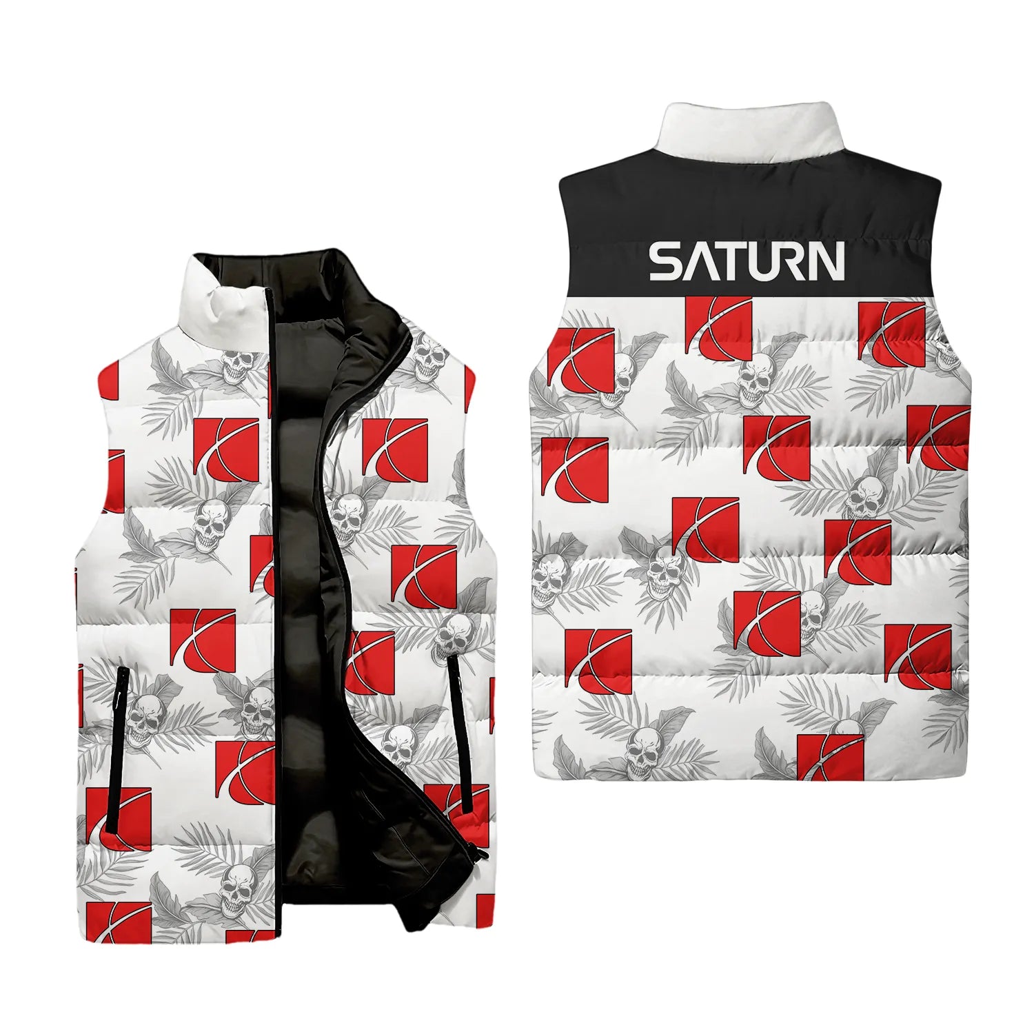 Saturn Sleeveless Puffer Jacket