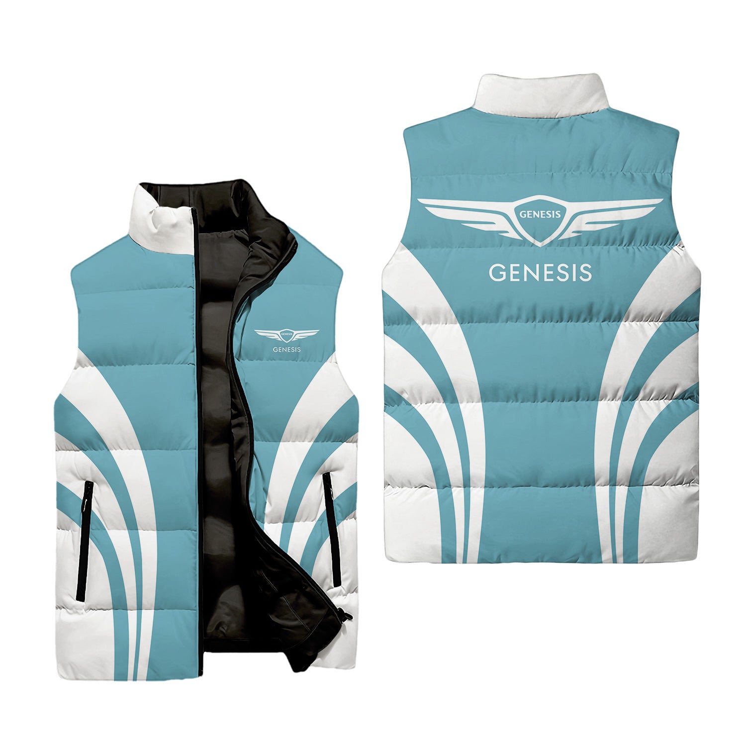 Unknown Sleeveless Puffer Jacket