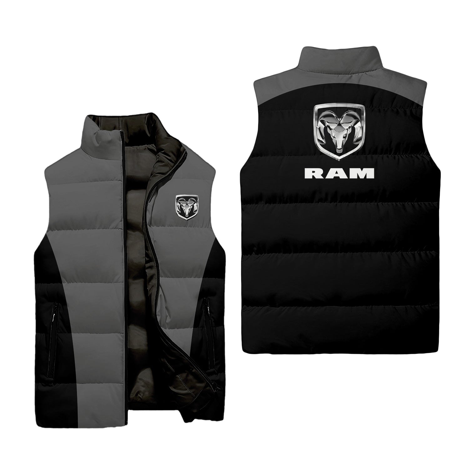 Unknown Sleeveless Puffer Jacket