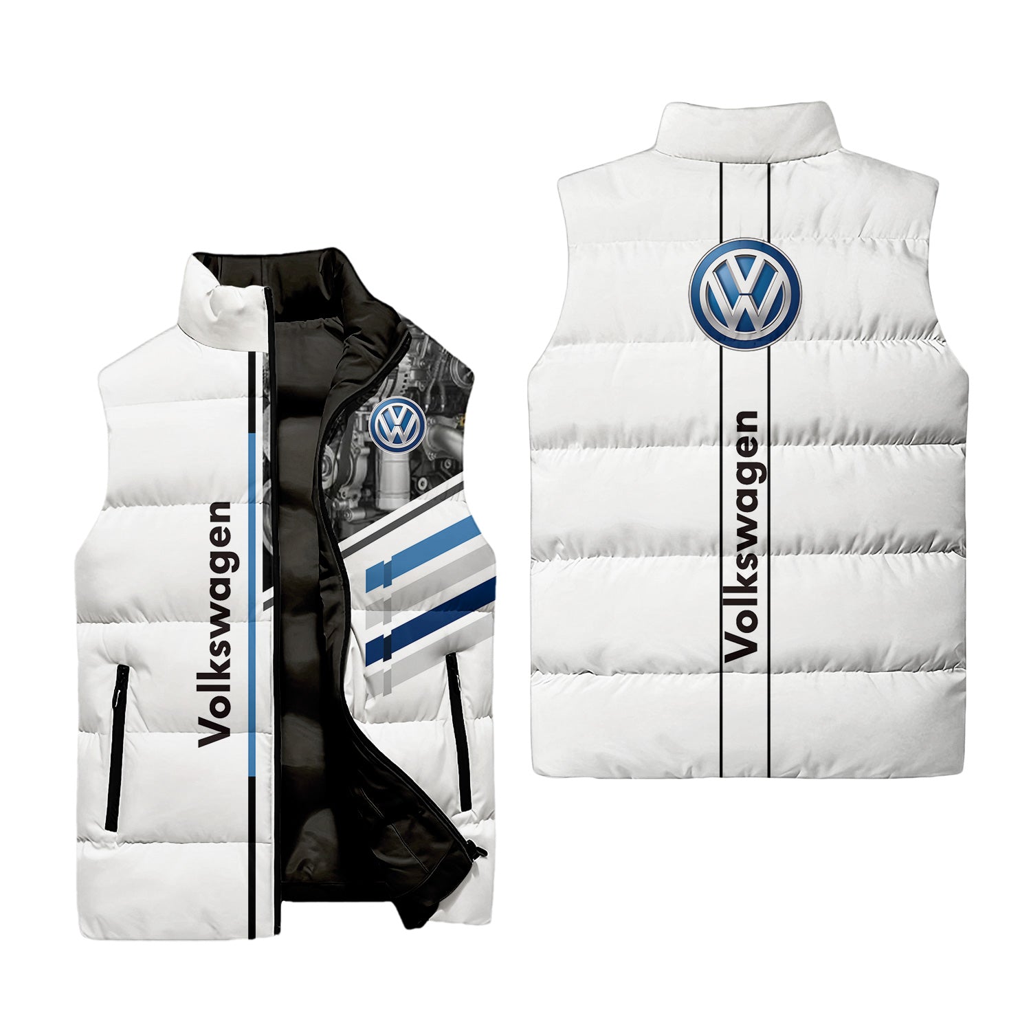 Unknown Sleeveless Puffer Jacket