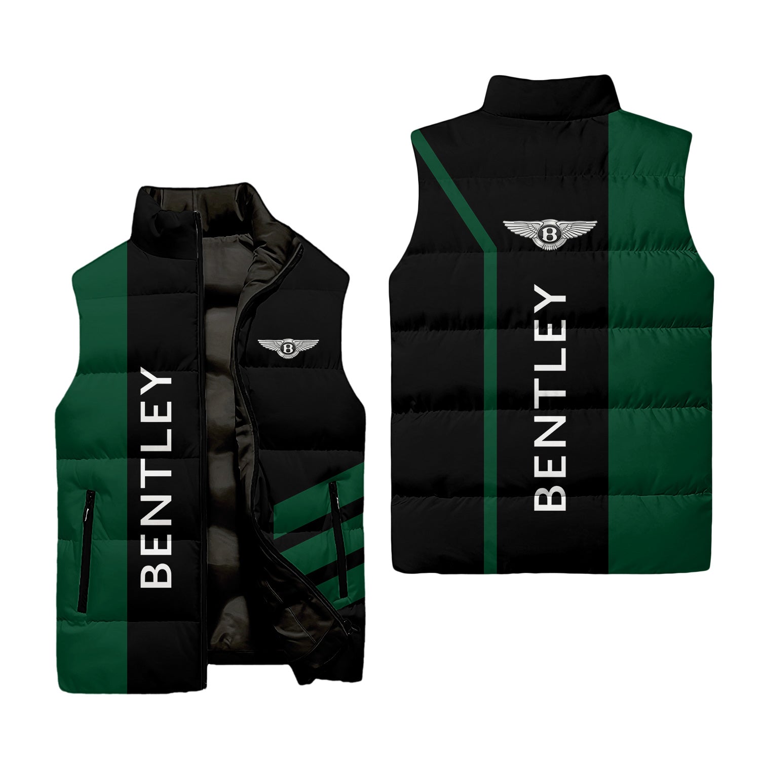 Unknown Sleeveless Puffer Jacket