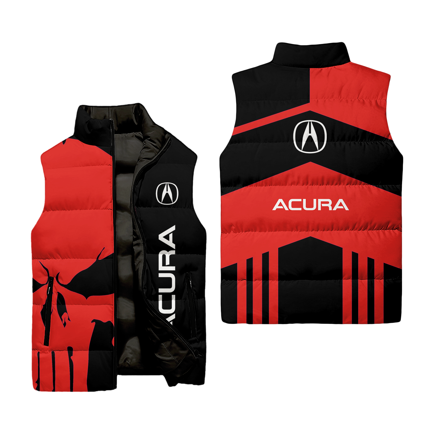 Unknown Sleeveless Puffer Jacket