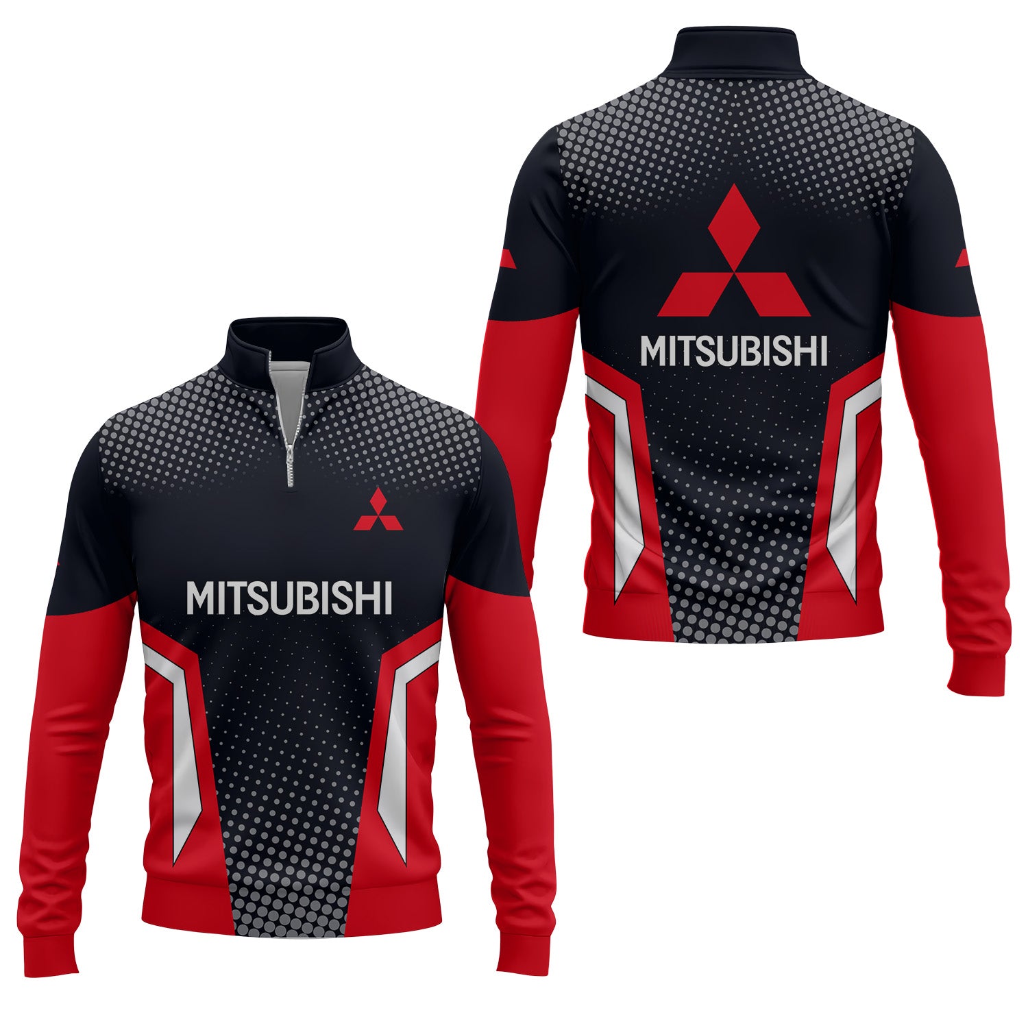 Mitsubishi Quarter-zip Pullover USPL2404