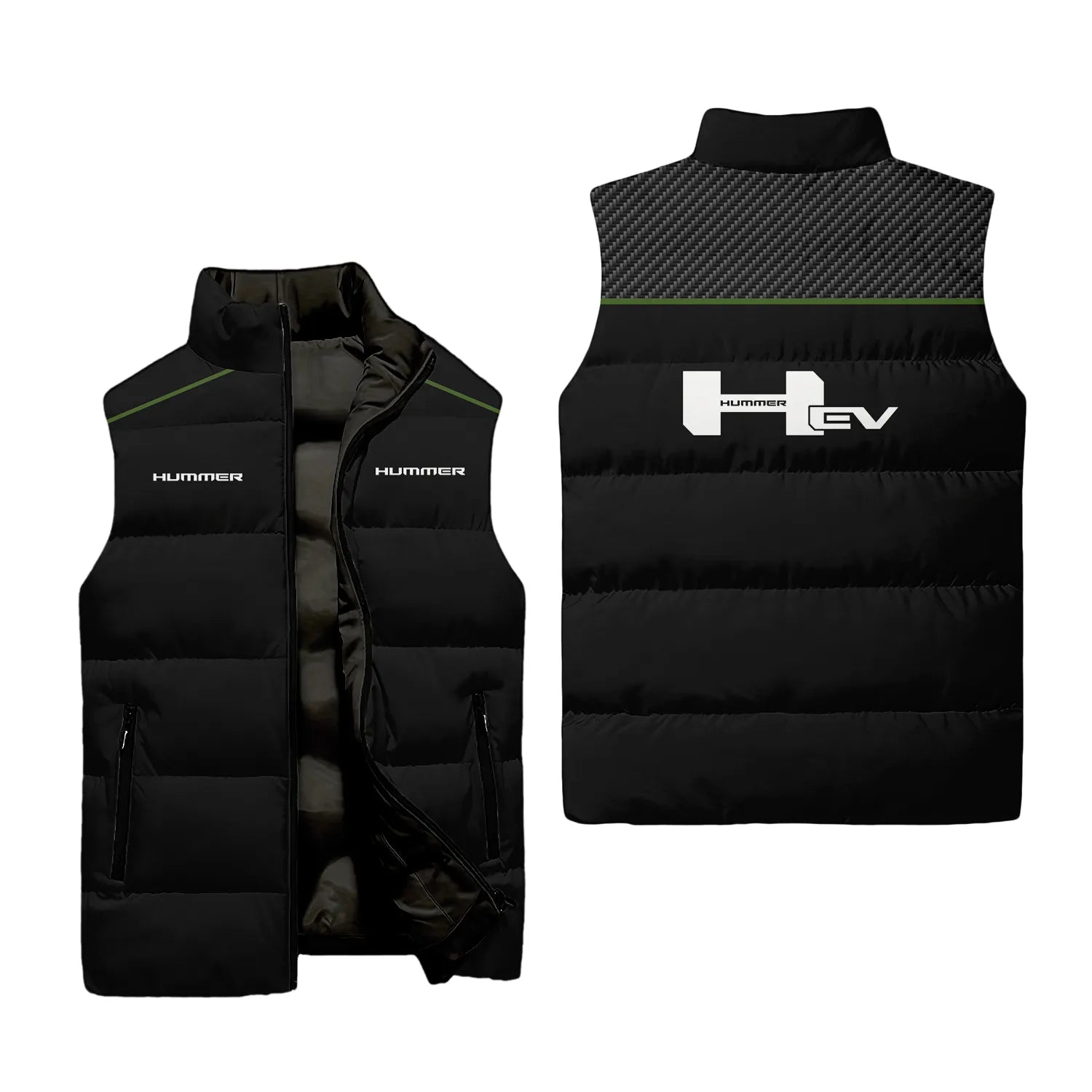 Hummer Sleeveless Puffer Jacket