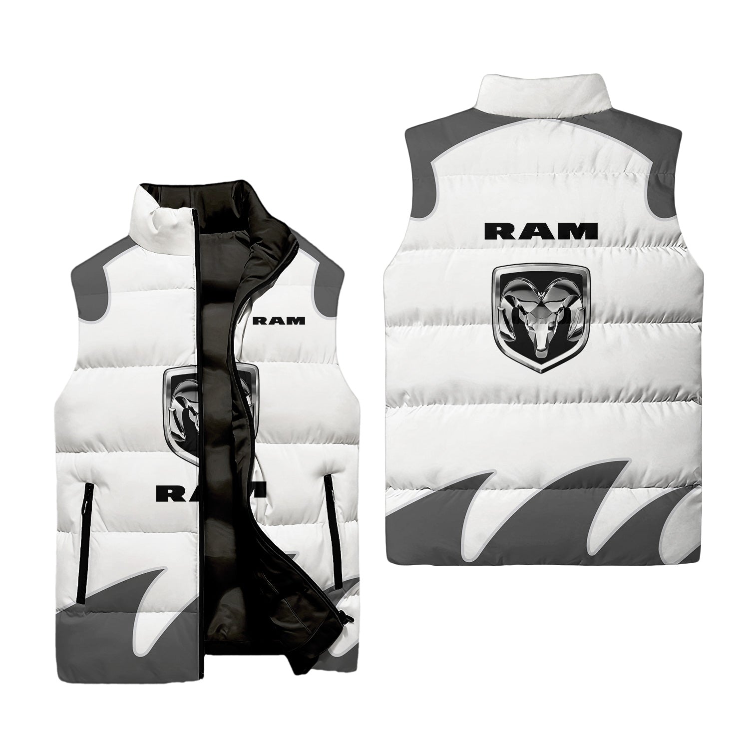 Unknown Sleeveless Puffer Jacket