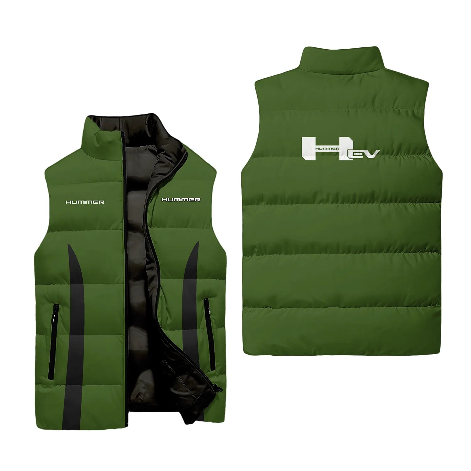 Hummer Sleeveless Puffer Jacket