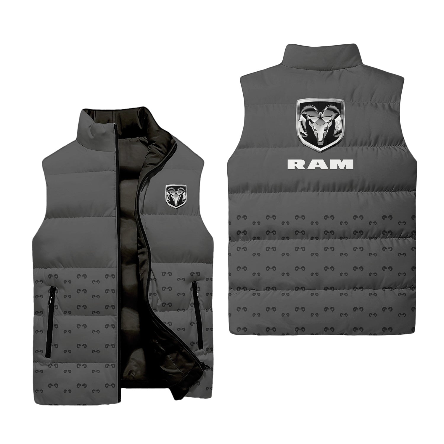 Unknown Sleeveless Puffer Jacket
